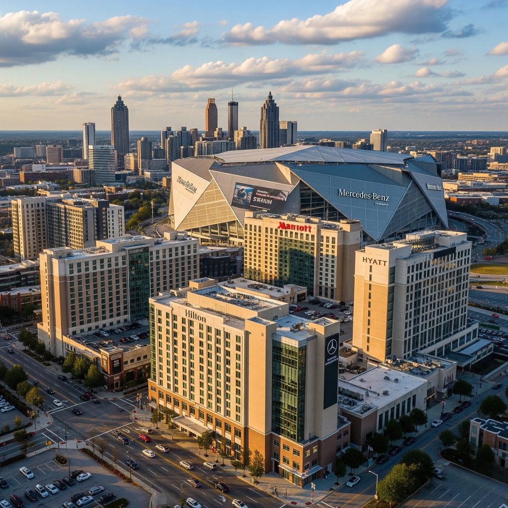 hotels near Mercedes Benz Stadium