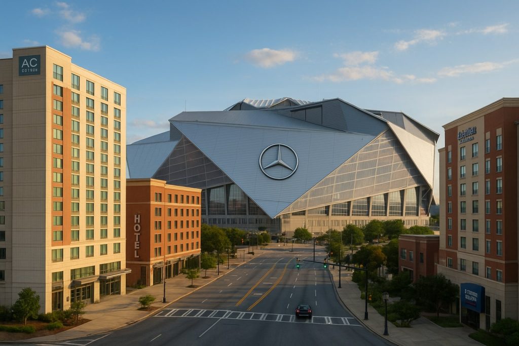 Hotels near to Mercedes Benz Stadium