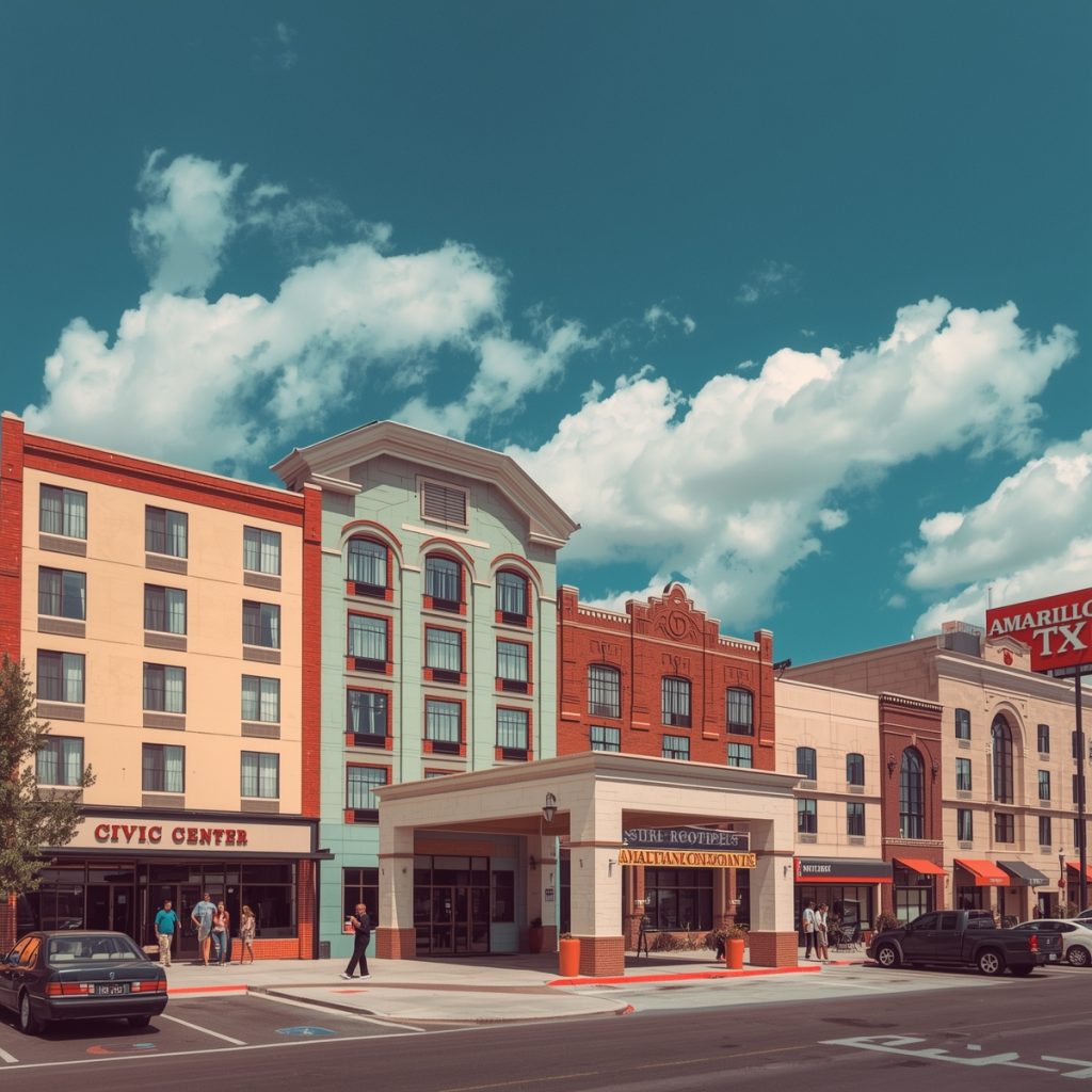 hotels near civic center amarillo tx